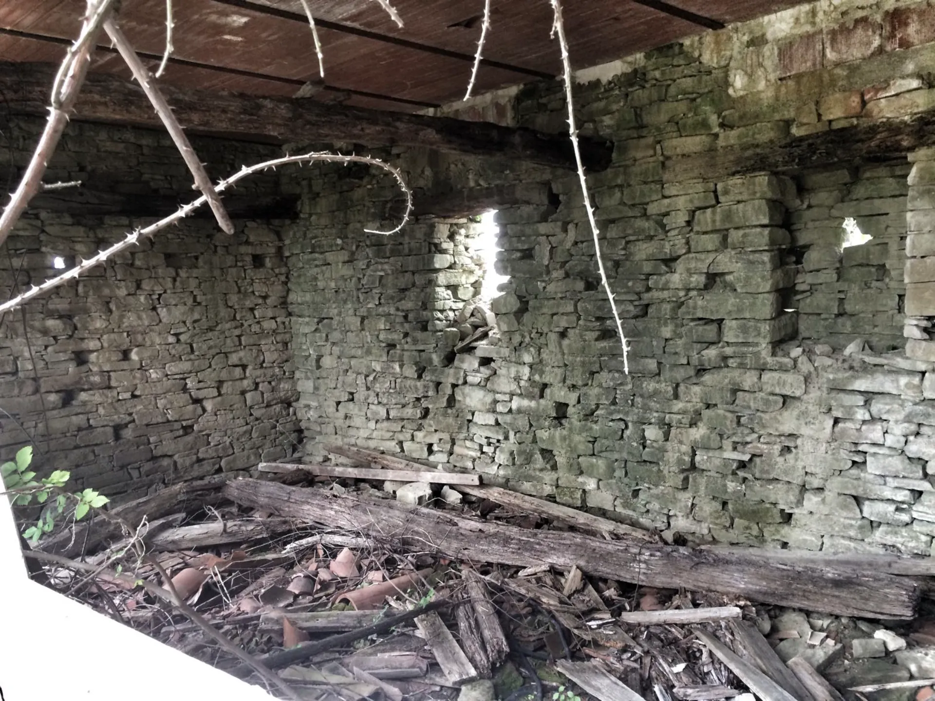 Old stone and rubble